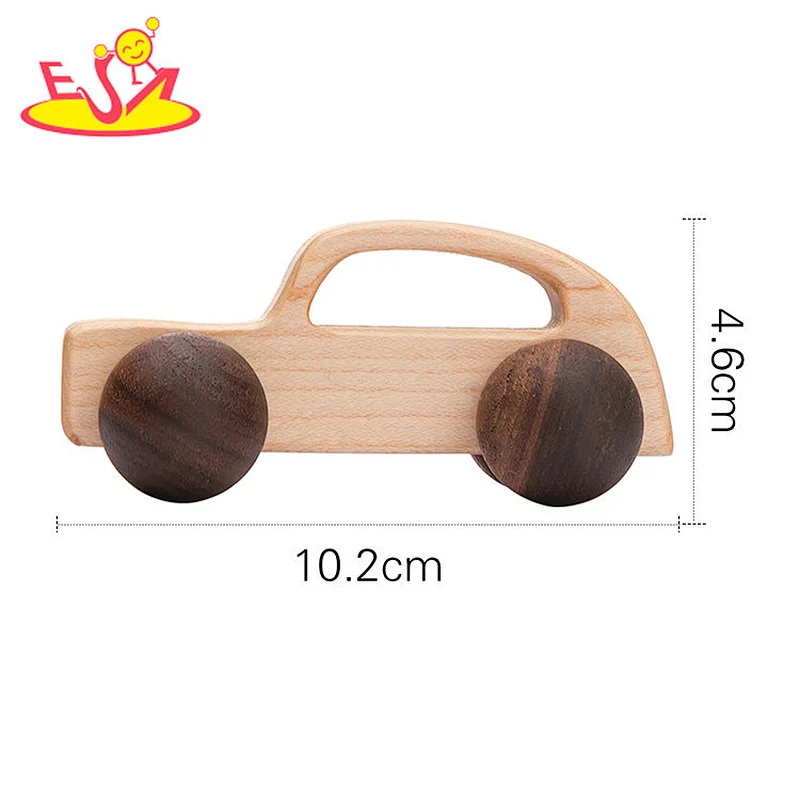 Preschool Educational Leaf Shaped Natural Wooden Number Puzzle For Kids W14A377