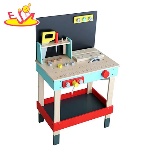 تصميم جديد معكرون لعبة مطبخ خشبية لطيفة للأطفال W10C582