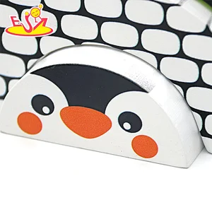 Neues Design Macaron niedliches hölzernes Spielküchenspielzeug für Kinder W10C582