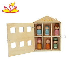 Neues Design Macaron niedliches hölzernes Spielküchenspielzeug für Kinder W10C582