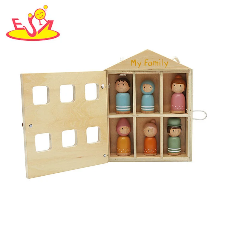 Neues Design Macaron niedliches hölzernes Spielküchenspielzeug für Kinder W10C582