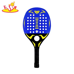 New Design Outdoor Tennis Game Lightweight Wooden Pickleball Racket W01C011