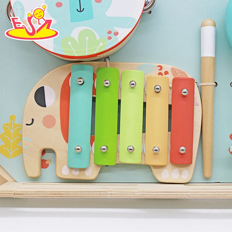 Nuevo diseño Macaron lindo juguete de cocina de madera para niños W10C582