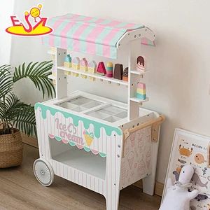 Neues Design Macaron niedliches hölzernes Spielküchenspielzeug für Kinder W10C582