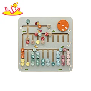 Popular 9 Pcs Pretend Play Kitchen Toys Wooden Play Food Set For Kids W10D684
