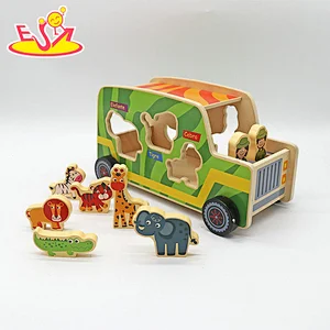 Neues Design Macaron niedliches hölzernes Spielküchenspielzeug für Kinder W10C582