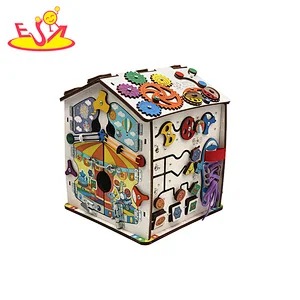 تصميم جديد معكرون لعبة مطبخ خشبية لطيفة للأطفال W10C582