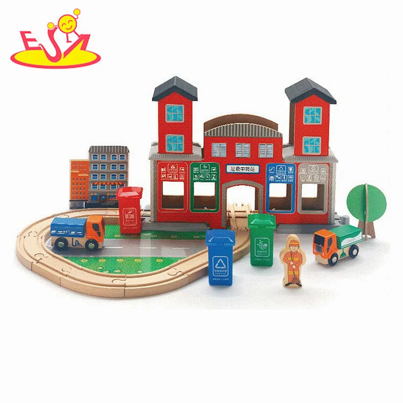 Neues Design Macaron niedliches hölzernes Spielküchenspielzeug für Kinder W10C582