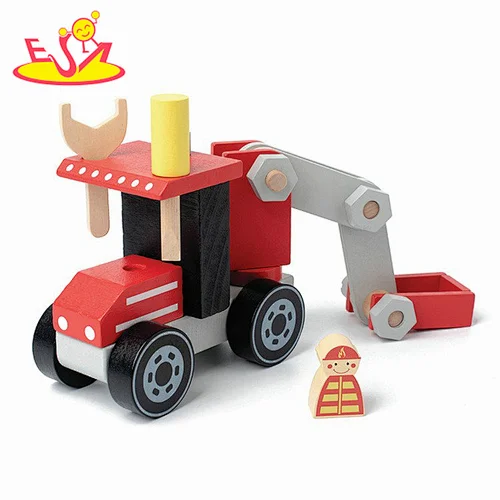 Nuevo diseño Macaron lindo juguete de cocina de madera para niños W10C582