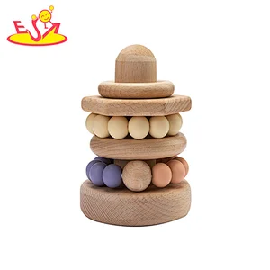 Neues Design Macaron niedliches hölzernes Spielküchenspielzeug für Kinder W10C582