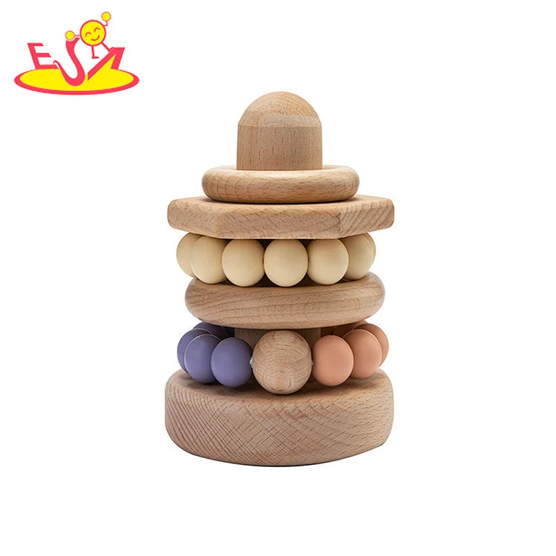 Neues Design Macaron niedliches hölzernes Spielküchenspielzeug für Kinder W10C582