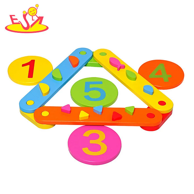 Neues Design Macaron niedliches hölzernes Spielküchenspielzeug für Kinder W10C582