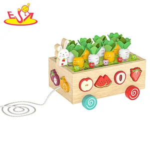 Neues Design Macaron niedliches hölzernes Spielküchenspielzeug für Kinder W10C582