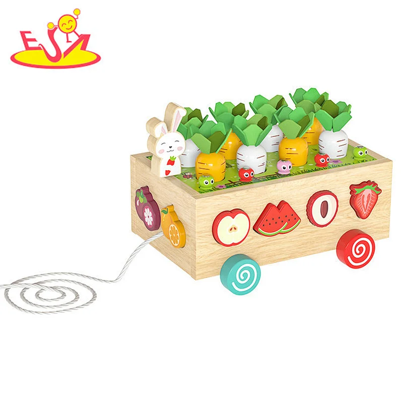 Neues Design Macaron niedliches hölzernes Spielküchenspielzeug für Kinder W10C582