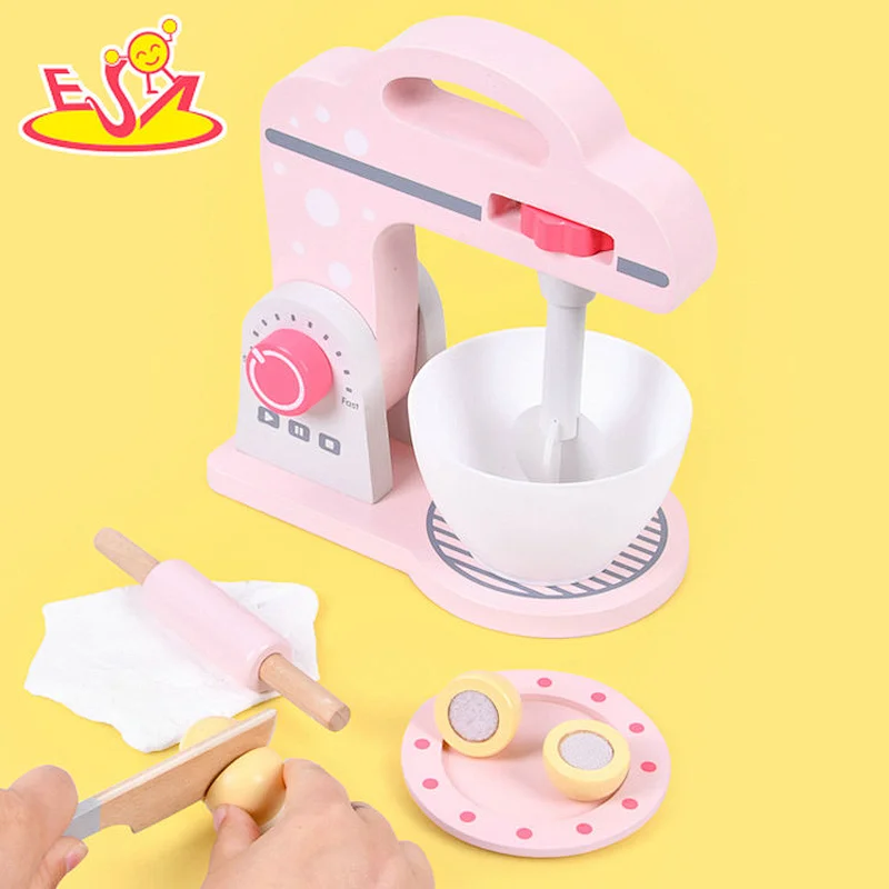 Neues Design Macaron niedliches hölzernes Spielküchenspielzeug für Kinder W10C582