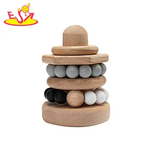 Neues Design Macaron niedliches hölzernes Spielküchenspielzeug für Kinder W10C582
