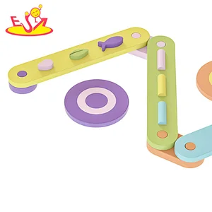 Neues Design Macaron niedliches hölzernes Spielküchenspielzeug für Kinder W10C582