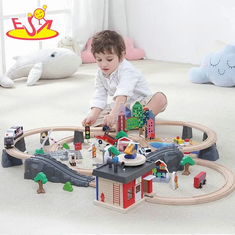 Neues Design Macaron niedliches hölzernes Spielküchenspielzeug für Kinder W10C582