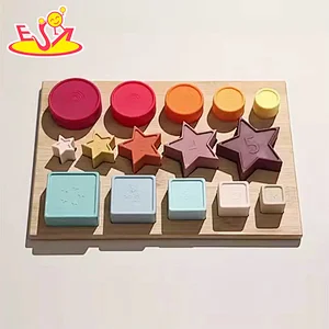 تصميم جديد معكرون لعبة مطبخ خشبية لطيفة للأطفال W10C582
