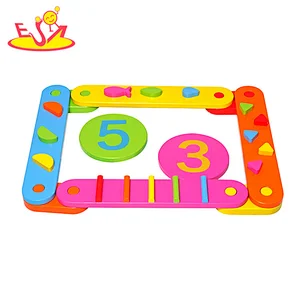 Neues Design Macaron niedliches hölzernes Spielküchenspielzeug für Kinder W10C582