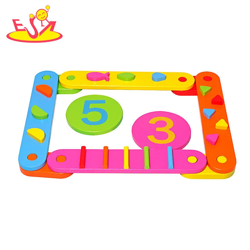 Neues Design Macaron niedliches hölzernes Spielküchenspielzeug für Kinder W10C582