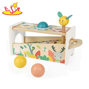 Neues Design Macaron niedliches hölzernes Spielküchenspielzeug für Kinder W10C582