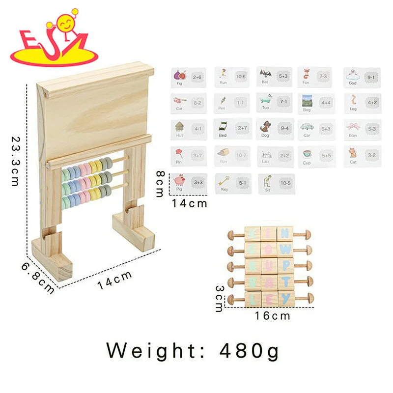 Nuevo diseño Macaron lindo juguete de cocina de madera para niños W10C582