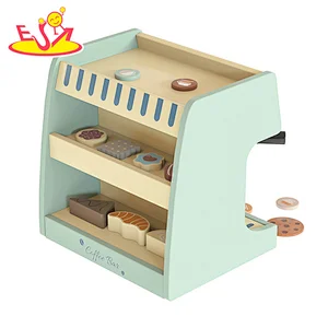تصميم جديد معكرون لعبة مطبخ خشبية لطيفة للأطفال W10C582
