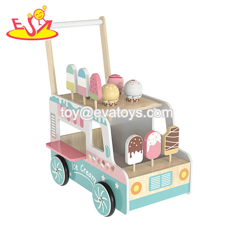 Neues Design Macaron niedliches hölzernes Spielküchenspielzeug für Kinder W10C582