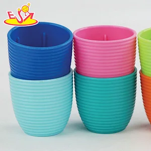 Nuevo diseño Macaron lindo juguete de cocina de madera para niños W10C582