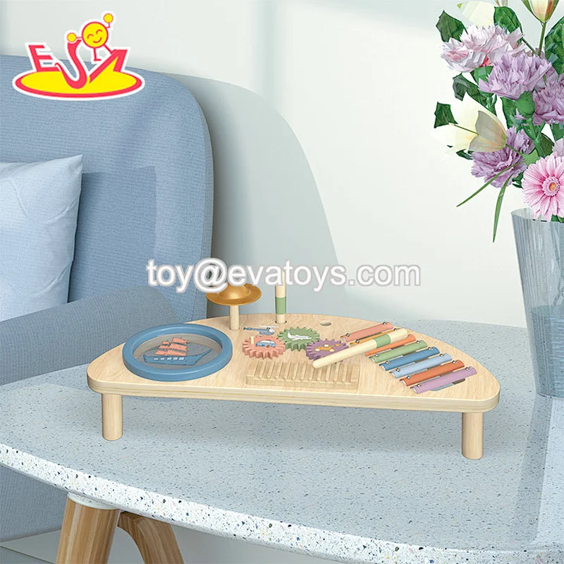 Nuevo diseño Macaron lindo juguete de cocina de madera para niños W10C582