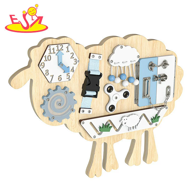 Neues Design Macaron niedliches hölzernes Spielküchenspielzeug für Kinder W10C582