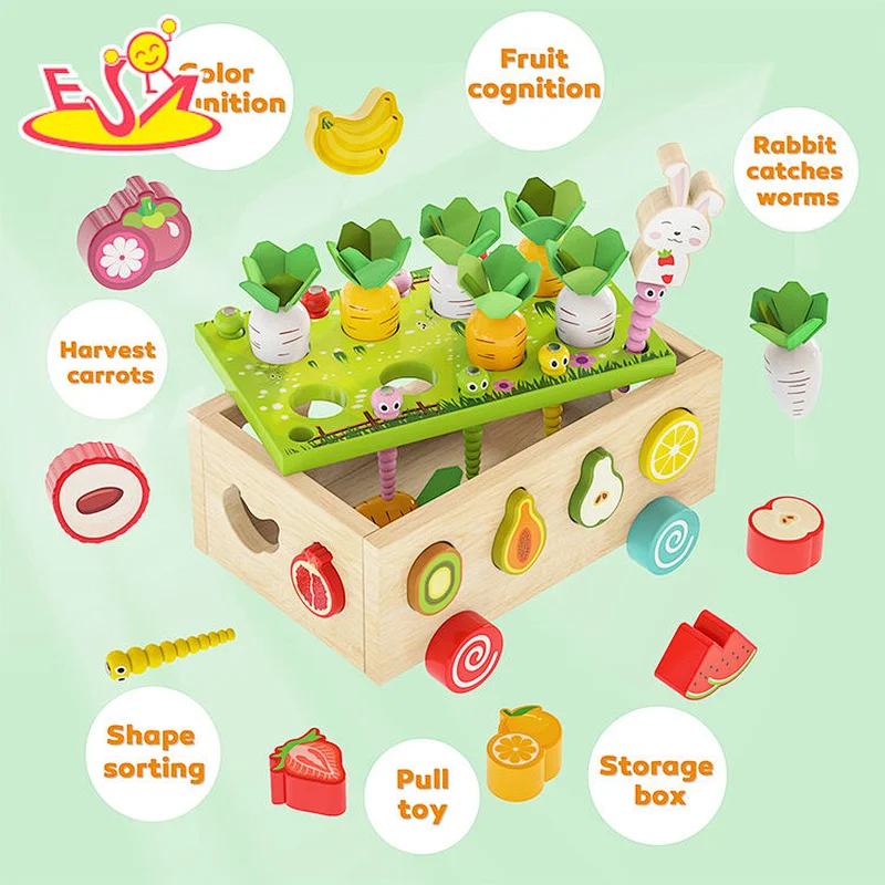 Neues Design Macaron niedliches hölzernes Spielküchenspielzeug für Kinder W10C582