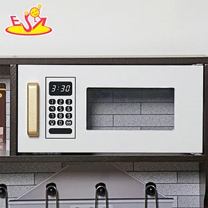 Nuevo diseño Macaron lindo juguete de cocina de madera para niños W10C582