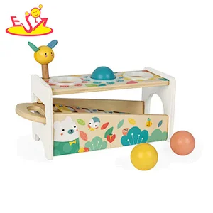 Neues Design Macaron niedliches hölzernes Spielküchenspielzeug für Kinder W10C582