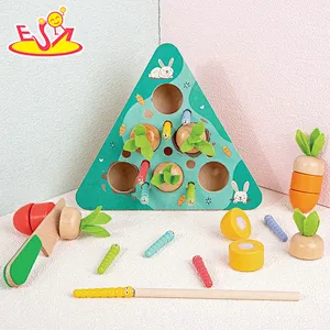 Neues Design Macaron niedliches hölzernes Spielküchenspielzeug für Kinder W10C582