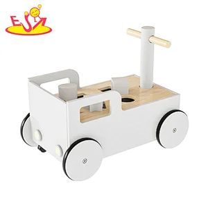 2 In 1 Shape Sorting Toy Mulfunctional Wooden Push Walker For Baby W16E208