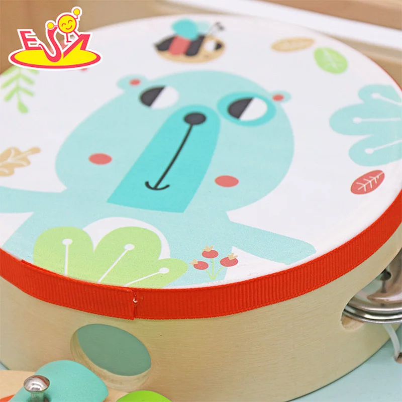 Nuevo diseño Macaron lindo juguete de cocina de madera para niños W10C582