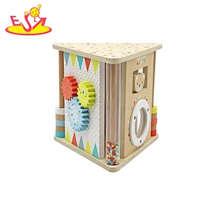تصميم جديد معكرون لعبة مطبخ خشبية لطيفة للأطفال W10C582