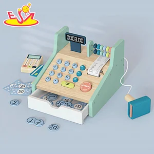 تصميم جديد معكرون لعبة مطبخ خشبية لطيفة للأطفال W10C582