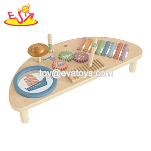 Nuevo diseño Macaron lindo juguete de cocina de madera para niños W10C582