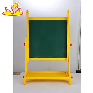 Hot Selling Double-sided Adjustable Wooden Giraffe Drawing Board For Kids W12B233