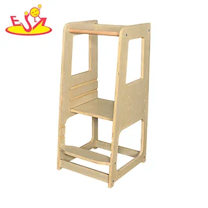 Nuevo diseño Macaron lindo juguete de cocina de madera para niños W10C582