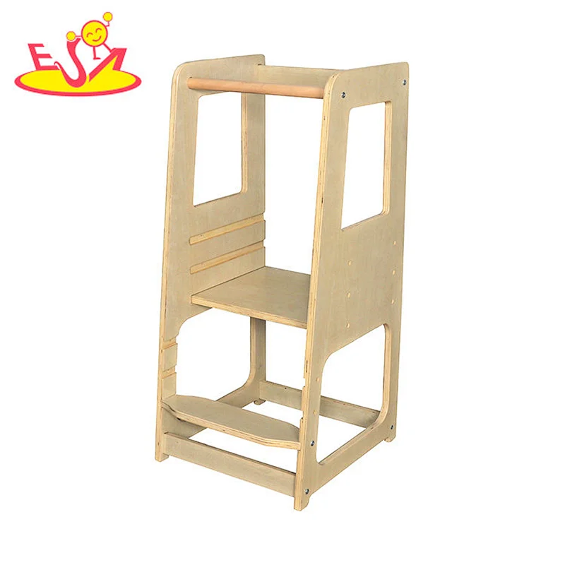 Nuevo diseño Macaron lindo juguete de cocina de madera para niños W10C582