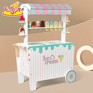 Neues Design Macaron niedliches hölzernes Spielküchenspielzeug für Kinder W10C582