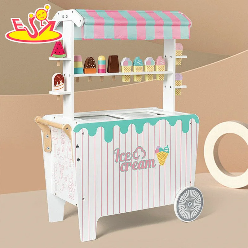 Neues Design Macaron niedliches hölzernes Spielküchenspielzeug für Kinder W10C582