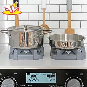 تصميم جديد معكرون لعبة مطبخ خشبية لطيفة للأطفال W10C582