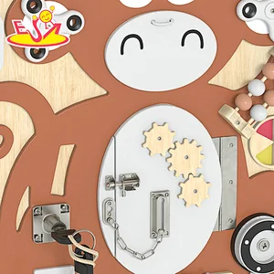 Neues Design Macaron niedliches hölzernes Spielküchenspielzeug für Kinder W10C582