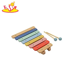 Factory Direct Musical Instrument 8 Notes Wooden Xylophone Toy For Kids W07C099