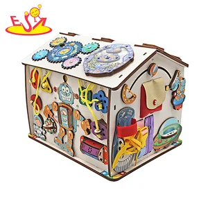Neues Design Macaron niedliches hölzernes Spielküchenspielzeug für Kinder W10C582